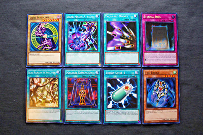 Dark Magician deck cards (Eternal Soul, Secret Village of the Spellcasters) Mint-image