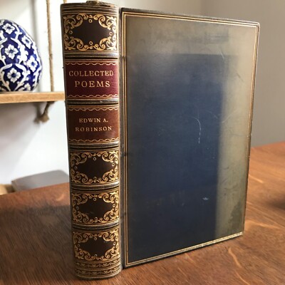 1930 Collected Poems of Edwin Arlington Robinson - Signed Riviere Binding -image