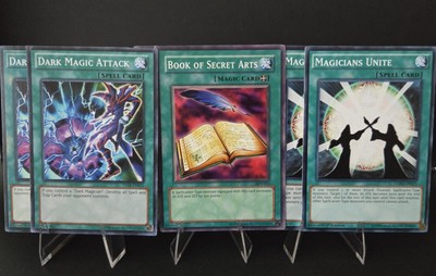 Yugioh Magician Spell Card Set Book of Secret Arts/Magicians Unite/Dark Magic-image