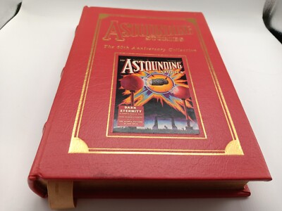 1990 Astounding Stories 60th Anniversary Collection Leather Binding Book-image