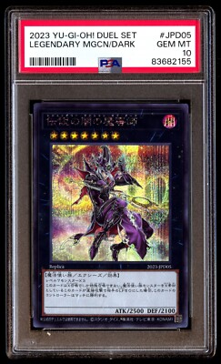 PSA 10 Gem Mint Legendary Magician Dark 2023-JPD05 Duel Set 2023 Japanese Graded-image