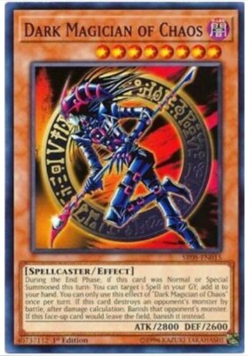Yu-Gi-Oh! Dark Magician of Chaos - SR08-EN015 - Common - 1st Edition Mint/NM X1-image