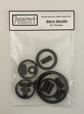 2021 Stern Godzilla Premium / LE Pinball Machine Rubber / Silicone Ring Kit-image