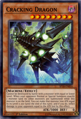 3x Cracking Dragon - SP18-EN014 - Common - 1st Edition SP18 - Star Pack VRAINS Y-image