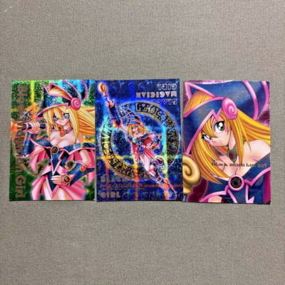 Yu-Gi-Oh Dark Magician Girl Dungeon Dice Monster DDM 3 Card set Promo KONAMI JPN-image