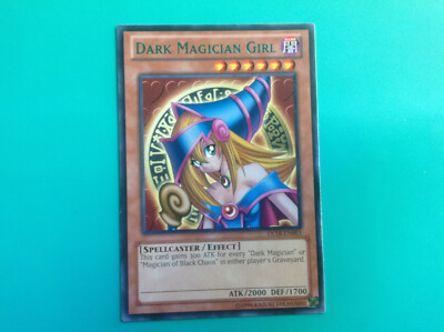 Yugioh - Dark Magician Girl - DL18-EN003 - Green Text - Duelist League - MP-image