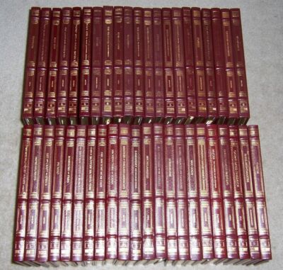 Easton Press GLORIOUS ART in 43 vols - most beautiful art books ever published-image