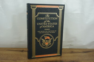 The Constitution of USA and Selected writings hardcover leatherbound collectable-image