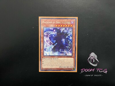 Yugioh Magician of Dark Illusion LED6-EN006, LDS3-EN084 1st Ed R-image