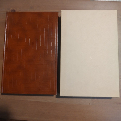 Vtg. The Jungle by Upton Sinclair Heritage Press 1965 HC Slipcase w/ Sandglass-image