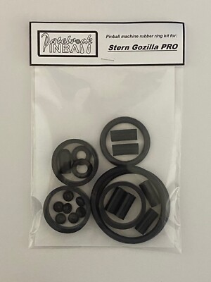 2021 Stern Godzilla Pro Pinball Machine Rubber / Silicone Ring Kit-image