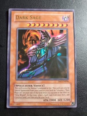 Yu-Gi-Oh! Dark Sage DB1-EN096  NM Ultra Rare Very RARE-image