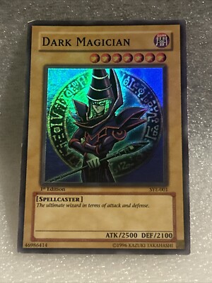 Yugioh Dark Magician SYE-001 Super Rare 1st Edition NM-image