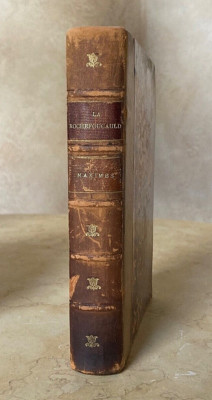 EX LIBRIS CONSTANCE PULITZER AUTOGRAPHED  RÉFLEXIONS SENTENCES ET MAXIMES  BOOK-image