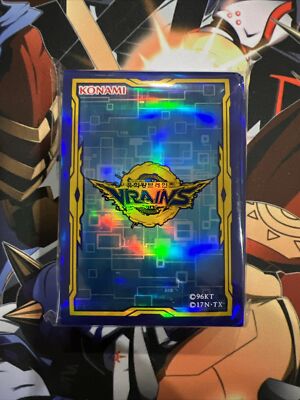 Yugioh LINK VRAINS Blue OCG Sleeves 70ct Sealed-image