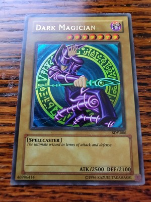 Dark Magician SDY-006 Yugioh Yu Gi Oh! Holo Foil Ultra Rare HP$-image