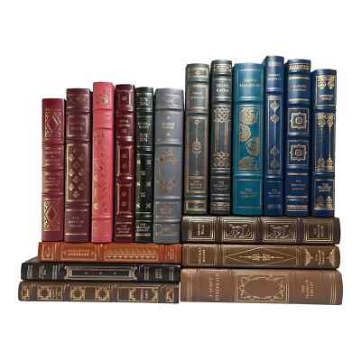 Franklin Library Collection Limited Edition Leather Books - 18 pieces (1977-81)-image