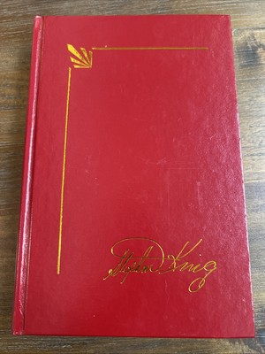 Stephen King Library Red-Bound THE DEAD ZONE Vintage 1979-image