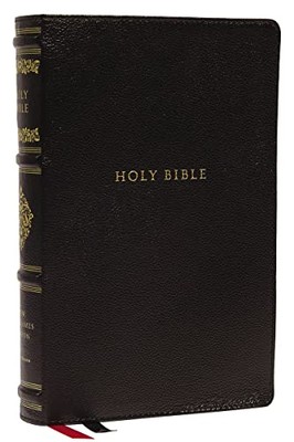 NKJV, Personal Size Reference Bible, Sovereign Collection, Genuine Leather, ...-image