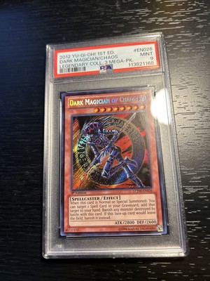Dark Magician of Chaos LCYW-EN026 1st Edition PSA 9 -image