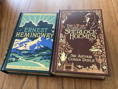 The Complete Sherlock Holmes & Ernest Hemmingway 4 Novel Barnes & Noble -image