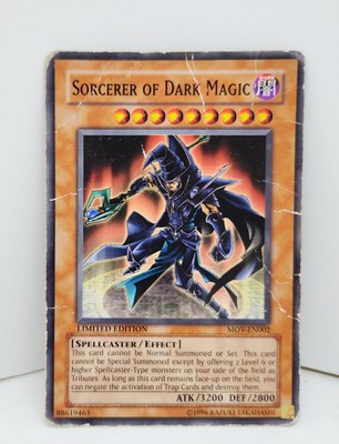 Sorcerer of Dark Magic MOV-EN002 Yu-Gi-Oh! The Dark Side of Dimensions Movie...-image