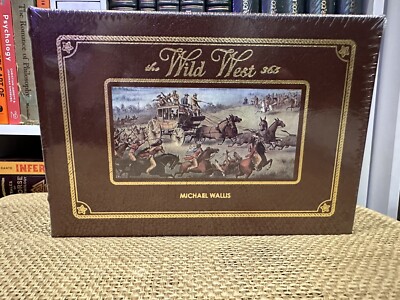 NEW Easton Press Michael Wallis WILD WEST 365 Limited Edition Very Collectible!-image