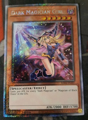 Dark Magician Girl (7th Art) RA04-EN107 Platinum Secret 1st Edition NM YUGIOH!-image