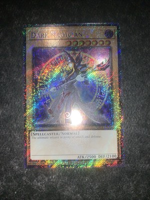 Yu-Gi-Oh! TCG Dark Magician 8th Art 1st Edition Platinum Secret Rare RA04-EN106-image
