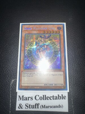 DARK MAGICIAN GIRL  1ST EDITION PRISMATIC SECRET RARE MP22-EN268 YUGIOH! Nm-image