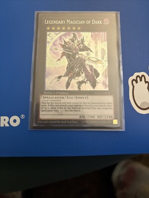 Legendary Magician of Dark WSUP-EN052- Prismatic Secret Rare - 1st Edition VLP-image