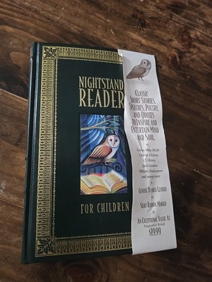 Nightstand Reader For Children_Mark Gilroy_Hardcover_Leather & Gilt Binding_VG+-image