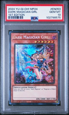 2024 YU-GI-OH! MP24-25TH ANV TIN: DUELING MIRRORS DARK MAGICIAN GIRL PSA 10-image