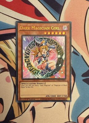 Yugioh Dark Magician Girl LDS3 Ultra Rare 1st Edition NM-image