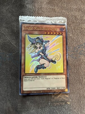 Yugioh SEALED LART Dark Magician Girl LART-EN019 English Ultra Rare-image