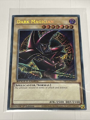 YUGIOH! Dark Magician (G) (Secret Rare) SBC1-ENG01 NM-image