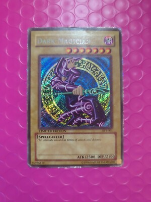 Yugioh! Dark Magician BPT-001 Secret Rare Limited Edition HP-image