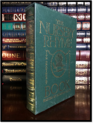 The Nursery Rhyme Book by Lang New Sealed Easton Press Leather Bound Collectible-image