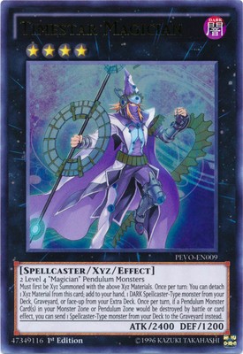 Yugioh! Timestar Magician - PEVO-EN009 - Ultra Rare - 1st Edition Near Mint, Eng-image