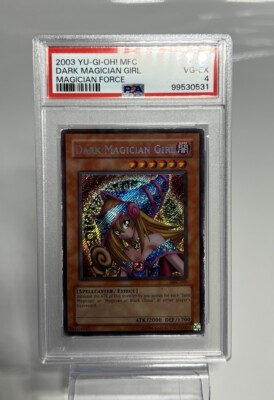YUGIOH Dark Magician Girl MFC-000 Unlimited Dark Magicans Force PSA 4-image