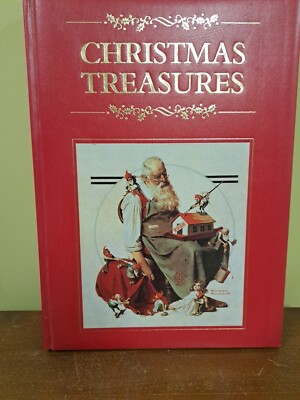 Christmas Treasures, Edited By Deborah Cannarella, 1998, Leather-bound, Gilt -image