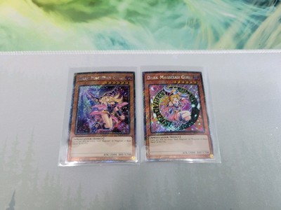 2X Dark Magician Girl RA04-EN107 (Alt Art) Platinum Secret Rare Yugioh Card Mint-image