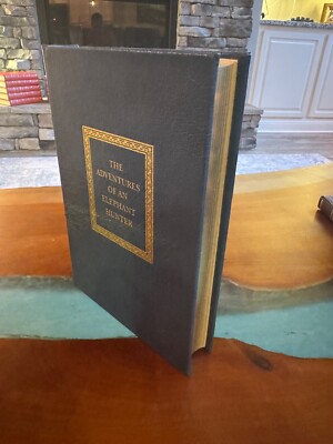 THE ADVENTURES OF AN ELEPHANT HUNTER JAMES SUTHERLAND LEATHER HC BOOK 1990-image
