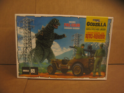 MPC/882 GODZILLAS MB JEEP 2 IN 1 KIT FREE SHIP-image