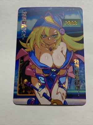 Dark Magician Girl ACG Goddess Story Waifu Card Holo Foil Anime Yugioh Sexy 18+-image
