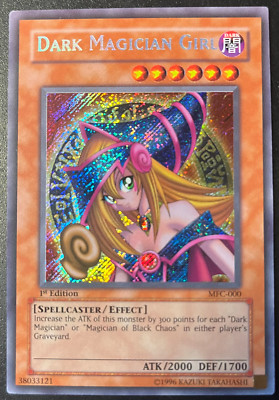 Yu-Gi-Oh! MFC-000 Dark Magician Girl 1st 1. RARE SECRET EDITION-image
