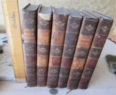 6Vols,THE WORKS Of JOSEPH ADDISON,1804,Collected by Mr. Tickell-image