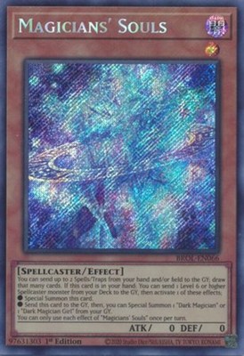 Yugioh! Magicians' Souls - BROL-EN066 - Secret Rare - 1st Edition Near Mint, Eng-image