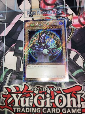 Dark Magician Platinum Secret Rare RA04-EN106 Yugioh 9th Artwork-image