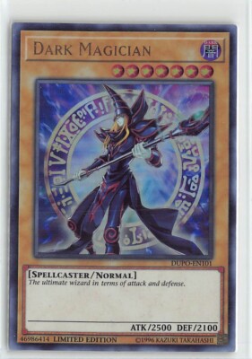 YuGiOh Duel Power Dark Magician Limited Edition MP Foil Ultra Rare #DUPO-EN101-image